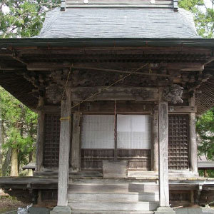 山田温泉の薬師堂